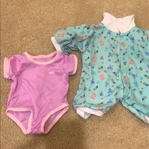 Build-A-Bear Onesie set.